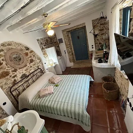 Monolithos House Semesterbostad Lagoudi Zia