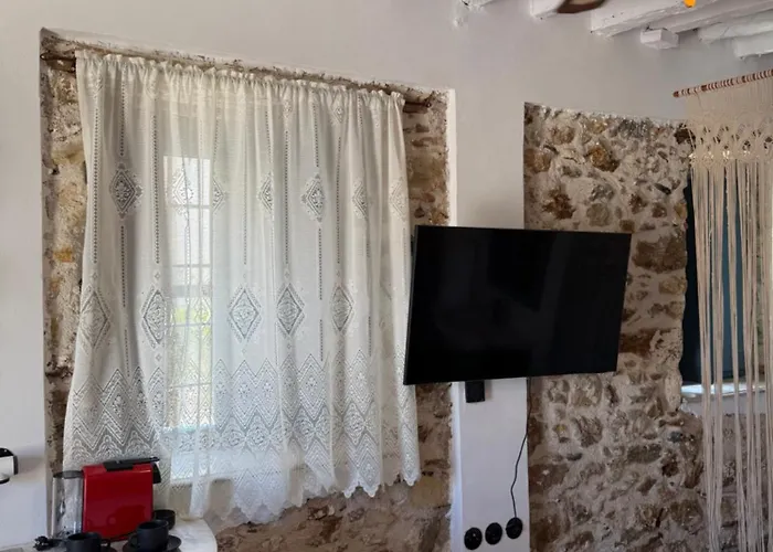 Monolithos House Tatil Evi Lagoudi Zia